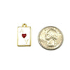 Ace of Hearts Charm
