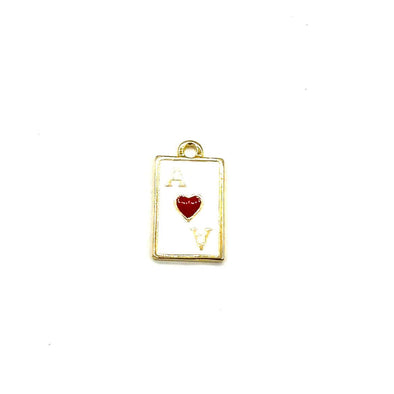 Ace of Hearts Charm