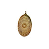 Vintage Enameled Flower Pendant