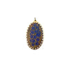 Vintage Enameled Flower Pendant