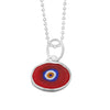 White Protection Juju Eye in Sterling Silver
