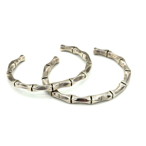Vintage Bamboo Mexican Sterling Cuff