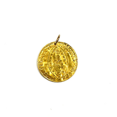 24K Gold Venetian Coin