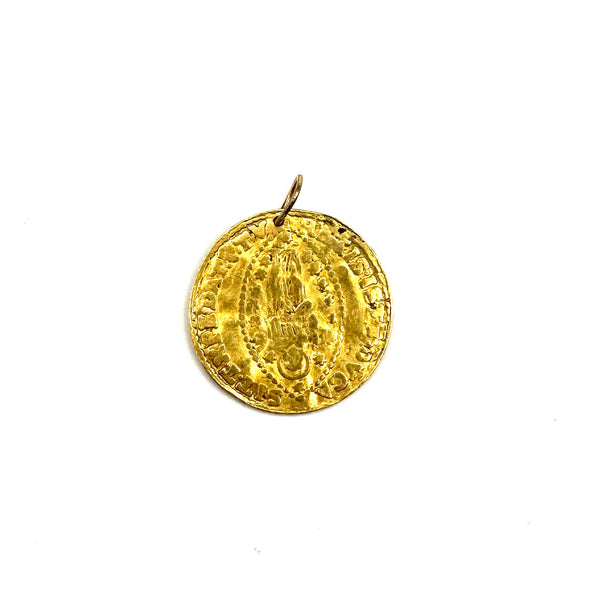 24K Gold Venetian Coin