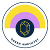 Green Amethyst Crystal for Acceptance