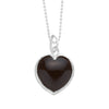 14K Onyx Heart for Strength