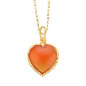 Carnelian Heart for Love