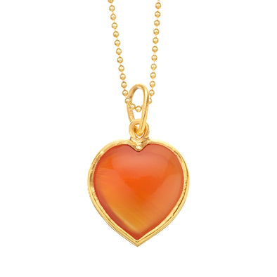 Carnelian Heart for Love