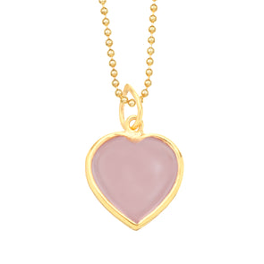 Rose Quartz Heart for Calm