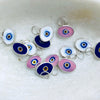 Orange Protection Juju Eye in Sterling Silver