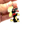 Vintage Enameled Dog
