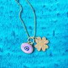 Lilac Protection Juju Eye in Sterling Silver