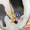 Protection 24K Lapis Inlaid Evil Eye