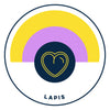 Large Lapis Heart for Calm