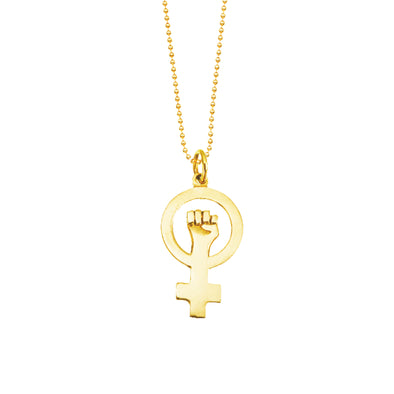 Woman Power Charm