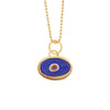 Blue Protection JuJu Eye in 24K Gold