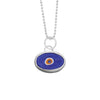 White Protection Juju Eye in Sterling Silver