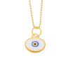 Blue Protection JuJu Eye in 24K Gold