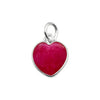 Ruby Crystal Heart for Prosperity