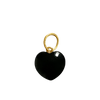 14K Onyx Heart for Strength, Simple
