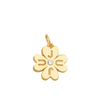 JuJu Lucky Clover in Gold w/ Diamond