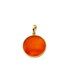 14K Carnelian Coin for Love