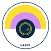 14K Lapis Coin for Calm