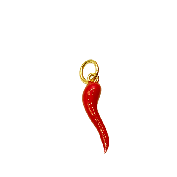 Red Enameled Protection Corno