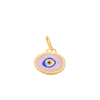 Lilac Protection JuJu Eye in 24K Gold