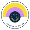 14K Flat Mother of Pearl Heart for Love