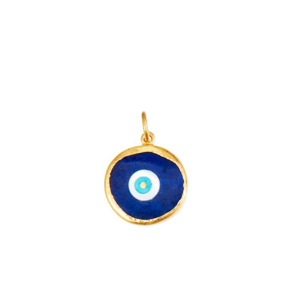 Protection 24K Lapis Inlaid Evil Eye