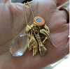 Black Protection JuJu Eye in 24K Gold