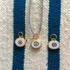 Red Protection Single JuJu Evil Eye Bracelet in 18K Gold