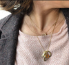 Lilac Protection JuJu Eye in 24K Gold