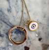 Lilac Protection JuJu Eye in 24K Gold