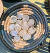 Large Rainbow Moonstone Heart with Diamond
